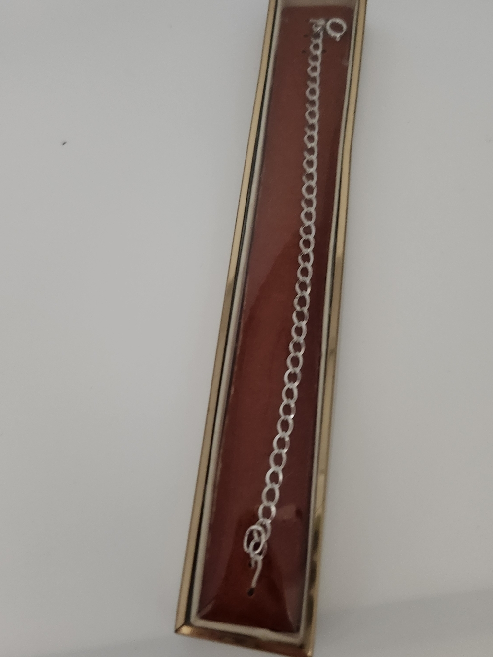 NEW Sterling Silver Link Bracelet in  Box